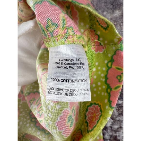 KC Parker Girls Sz 14 Floral Print Spring Shift Dress Sleeveless Easter Summer - Picture 9 of 11